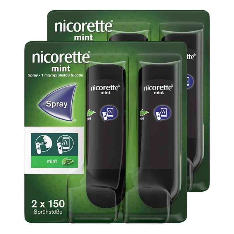 nicorette® mint Spray 2x2 stk von Kenvue Germany GmbH (OTC) PZN 08101910