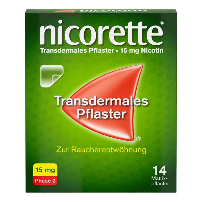 Nicorette Pflaster mit 15 mg Nikotin 14 stk von Johnson & Johnson GmbH (OTC) PZN 03273514