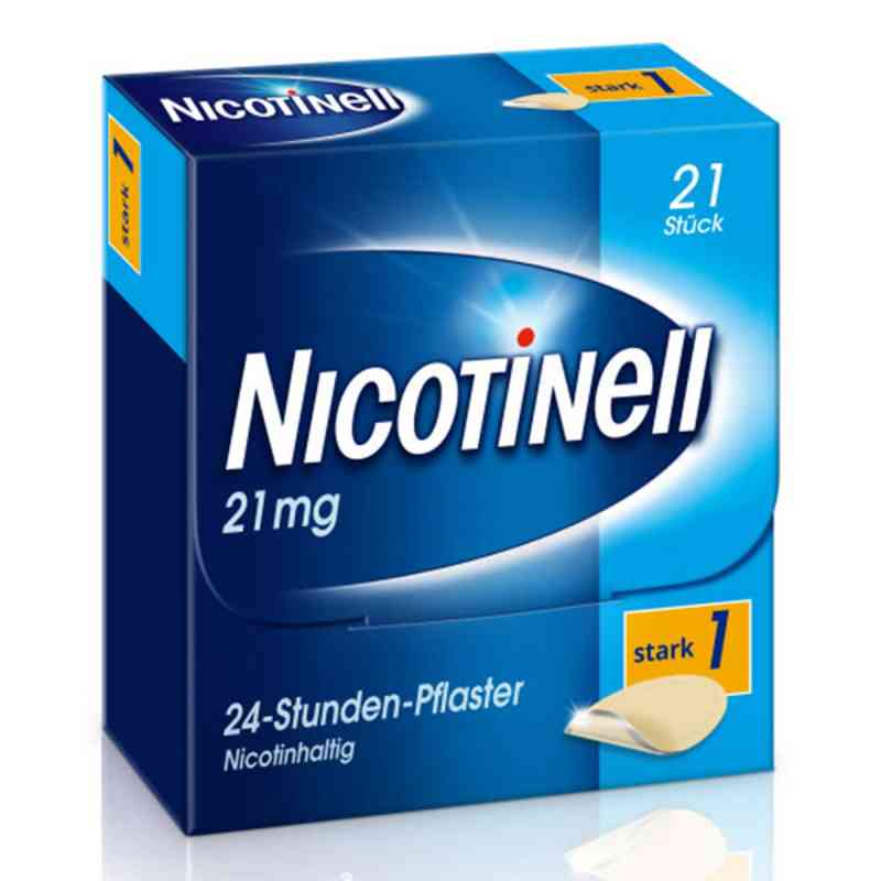 Nicotinell 21mg/24-Stunden-Nikotinpflaster, Stark (1) 21 stk von GlaxoSmithKline Consumer Healthc PZN 00110088