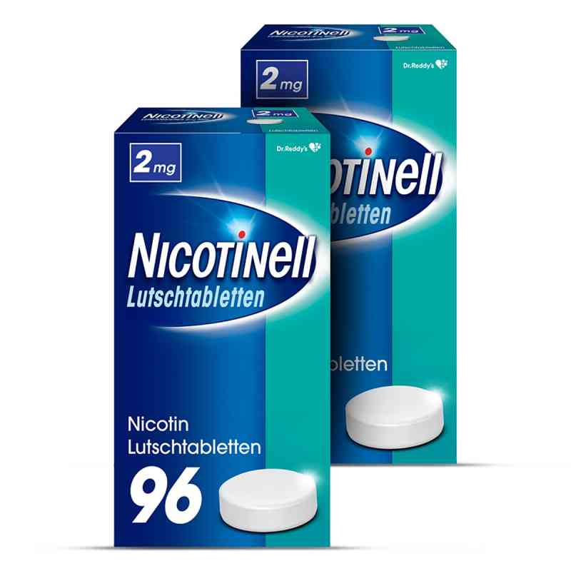 Nicotinell Lutschtabletten 2 mg Mint 2x96 stk von Cooper Consumer Health Deutschland GmbH PZN 08106777