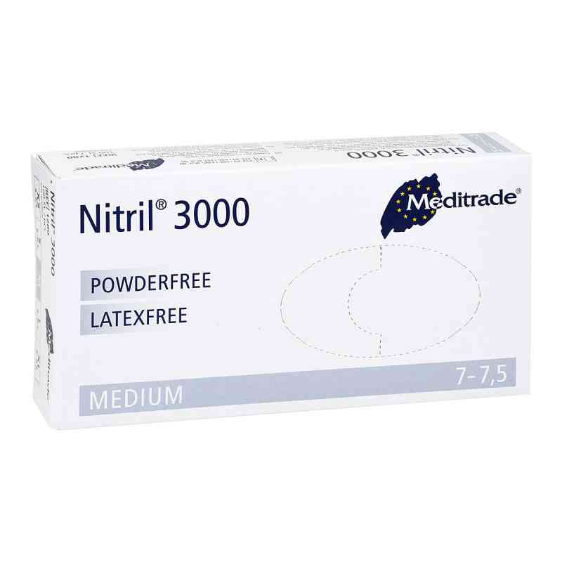 Nitril 3000 Unt.handschuhe unsteril M 100 stk von Meditrade GmbH PZN 06968056