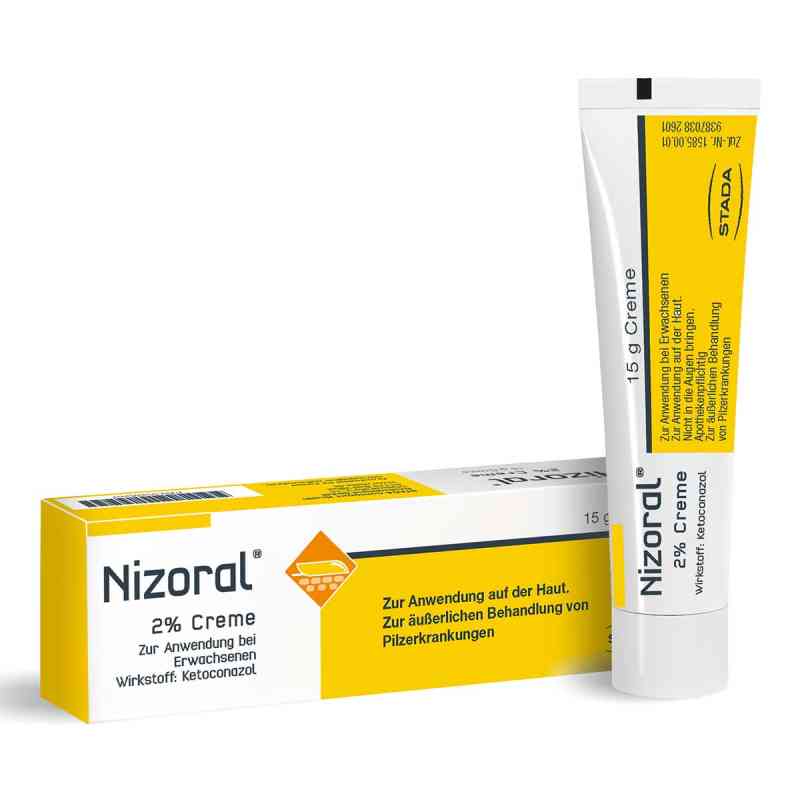 Nizoral 2% Hautpilz Creme 15 g von STADA Consumer Health Deutschland GmbH PZN 03265207