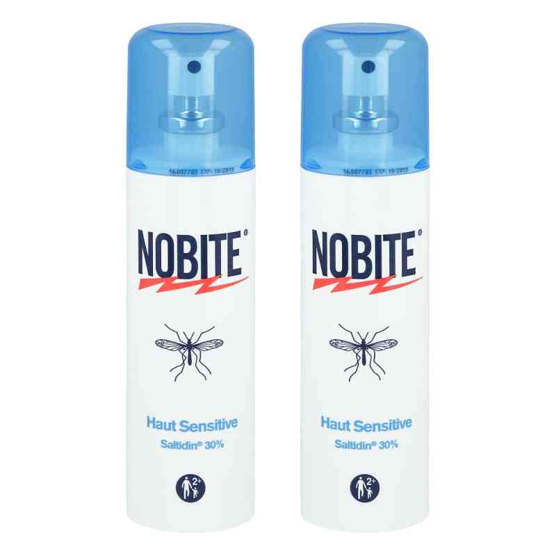 Nobite Haut Sensitive Sprühflasche 2x100 ml von Tropical Concept Sarl PZN 08102982