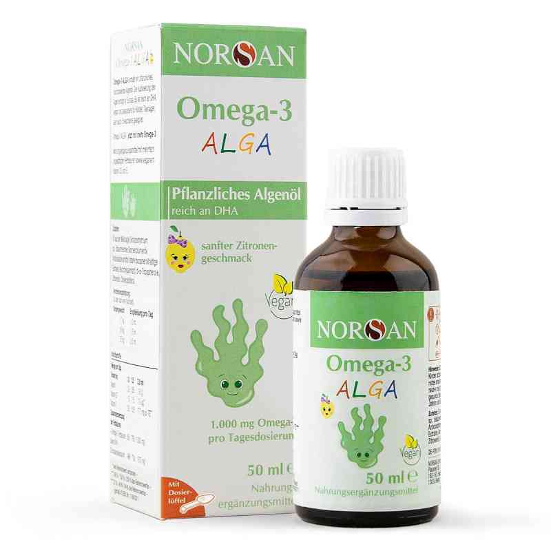 Norsan Omega-3 Alga für Kinder flüssig 50 ml von NORSAN GmbH PZN 19104021