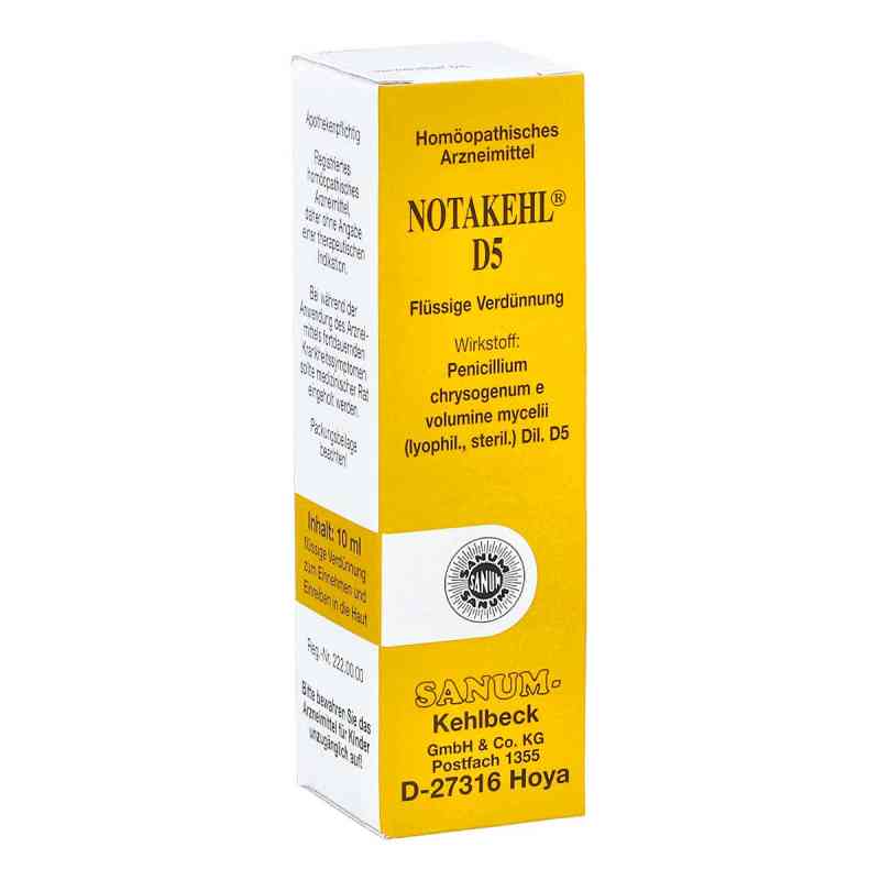 Notakehl D5 Tropfen 10 ml von SANUM-KEHLBECK GmbH & Co. KG PZN 03207115