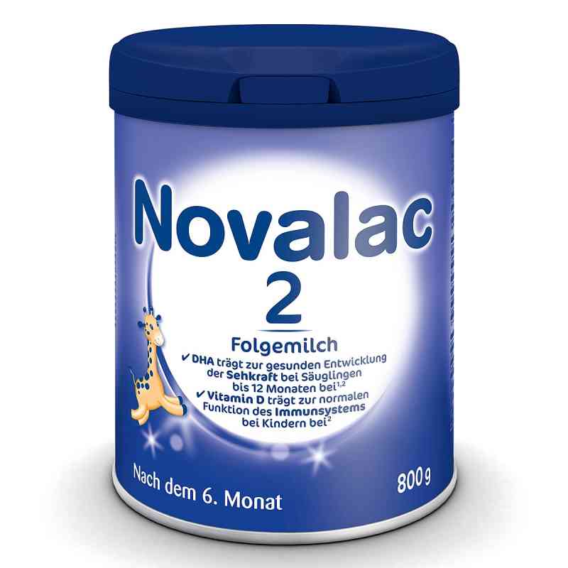 Novalac 2 Folge-Milchnahrung nach dem 6. Monat 800 g von Engelhard Arzneimittel GmbH & Co.KG PZN 20005643