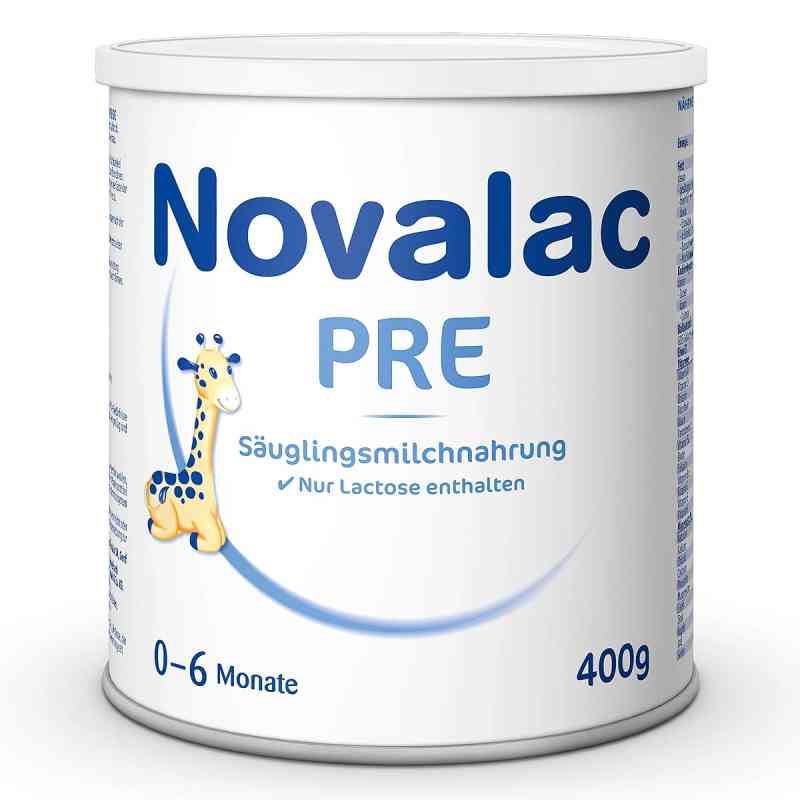 Novalac Pre Säuglings-Milchnahrung 0-6 Monate 400 g von Engelhard Arzneimittel GmbH & Co.KG PZN 20005666