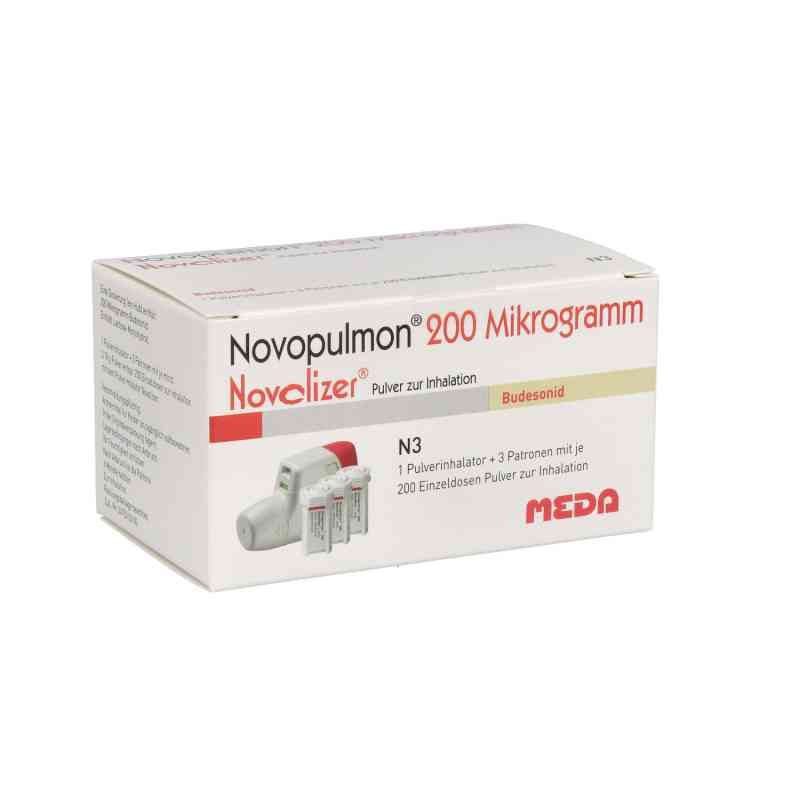 Novopulmon 200 [my]g Novolizer Inhal.+patr.3x200 E 3X200 stk