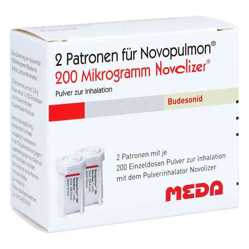 Novopulmon 200 [my]g Novolizer Patrone 2x200 Ed 2X200 stk von Viatris Healthcare GmbH PZN 01424601