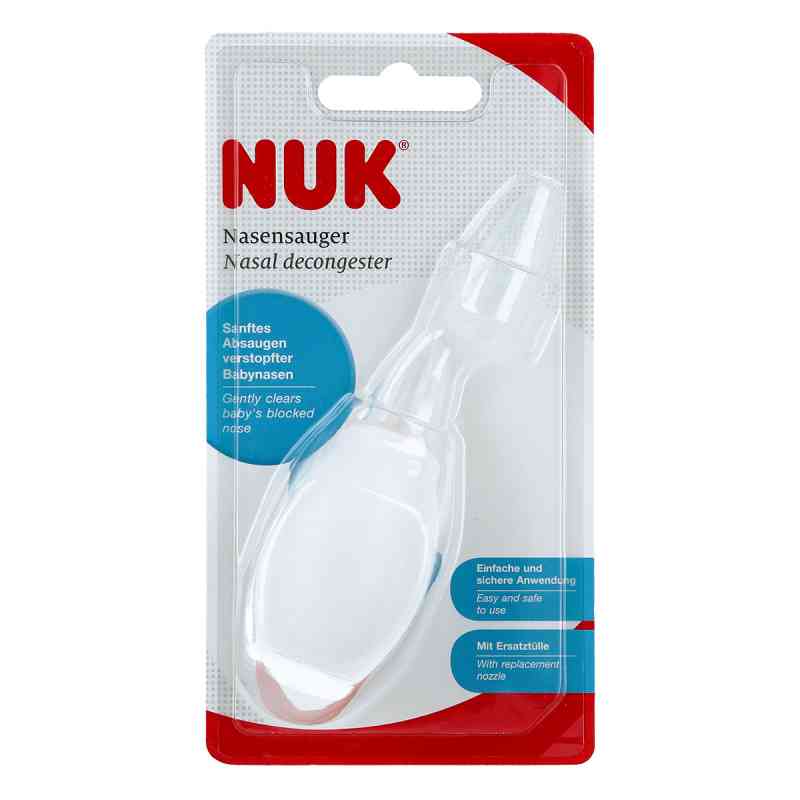 Nuk Nasensauger Größe 1 weiss Krt. 1 stk von Newell Brands Germany GmbH PZN 02772511