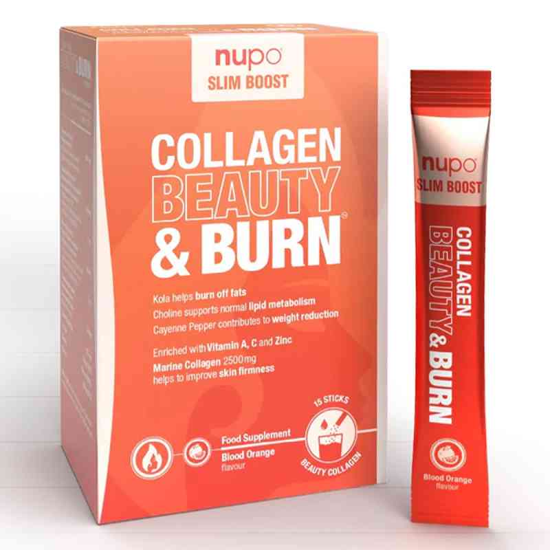 Nupo Slim Boost Collagen Beauty & Burn 15 stk von Nupo ApS PZN 08106190