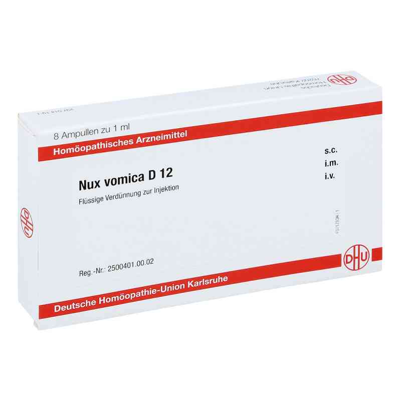Nux Vomica D12 Ampullen 8X1 ml von DHU-Arzneimittel GmbH & Co. KG PZN 11707435