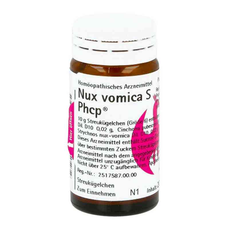 Nux Vomica S Phcp Globuli 20 g von PHöNIX LABORATORIUM GmbH PZN 00359758