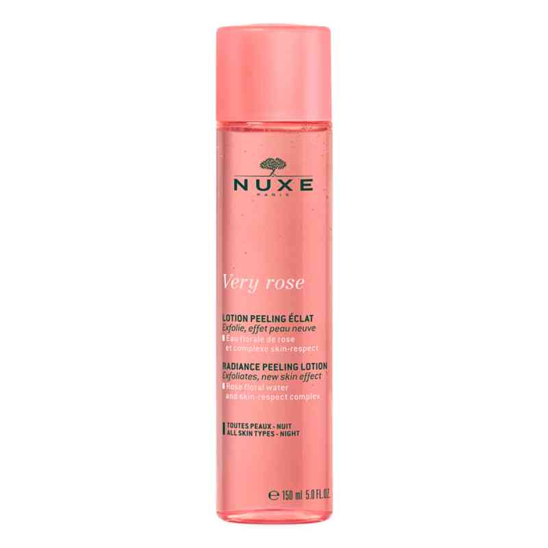 Nuxe Very Rose verfeinerndes Peeling Gesichtswasser 150 ml von NUXE GmbH PZN 16353769