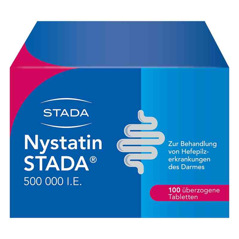 Nystatin STADA 500.000 I.E. überzogene Tabletten 100 stk von STADA Consumer Health Deutschland GmbH PZN 00892375