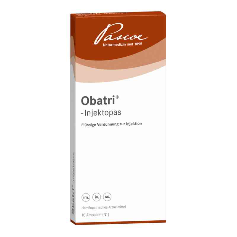 Obatri-injektopas Ampullen 10 stk von Pascoe pharmazeutische Präparate GmbH PZN 14407001