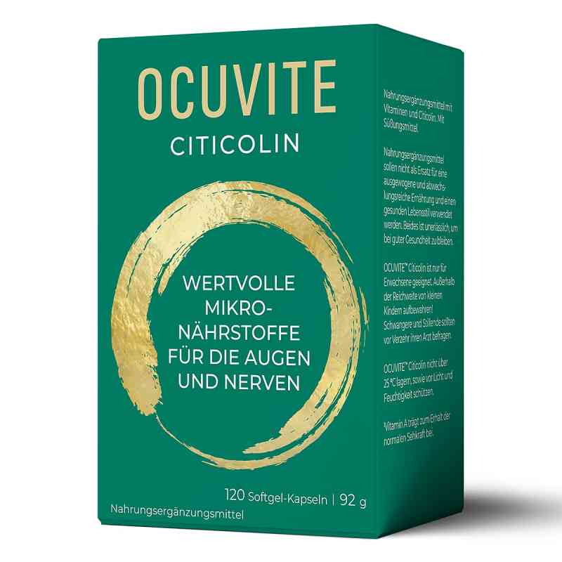Ocuvite Citicolin Kapseln 120 stk von Dr. Gerhard Mann PZN 20017215