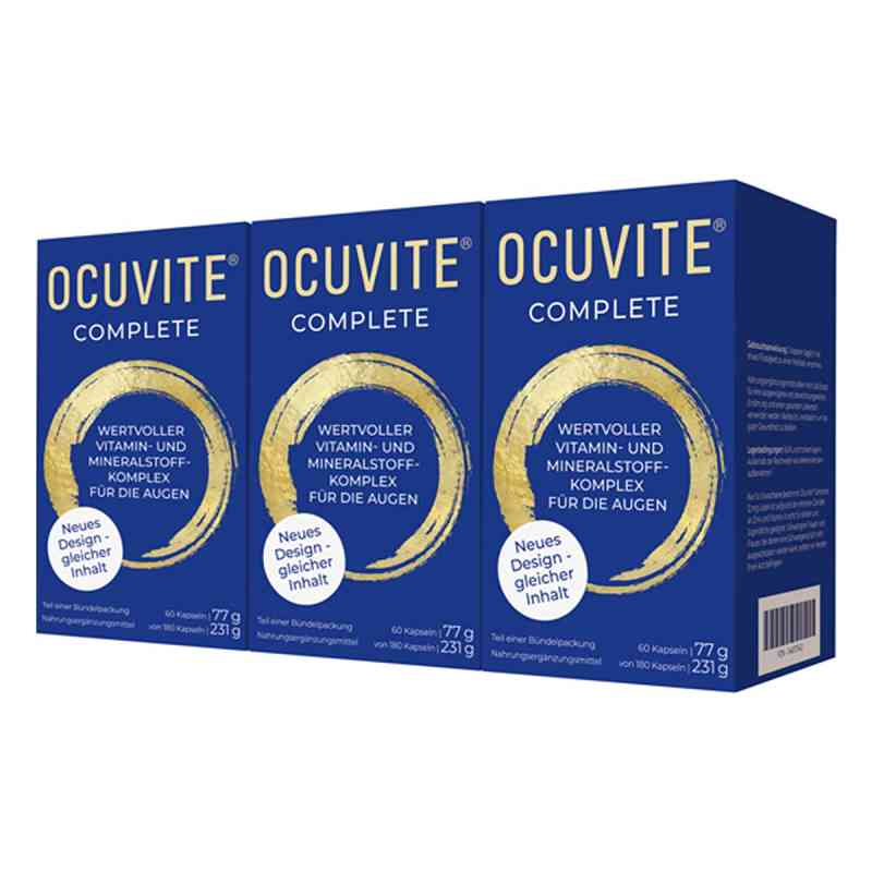 Ocuvite Complete 12 mg Lutein Kapseln 180 stk von Dr. Gerhard Mann PZN 04871542