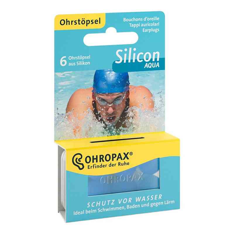 Ohropax Silicon Aqua 6 stk von OHROPAX GmbH PZN 07253879