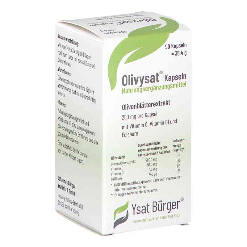Olivysat Kapseln 90 stk von Johannes Bürger Ysatfabrik GmbH PZN 19800039