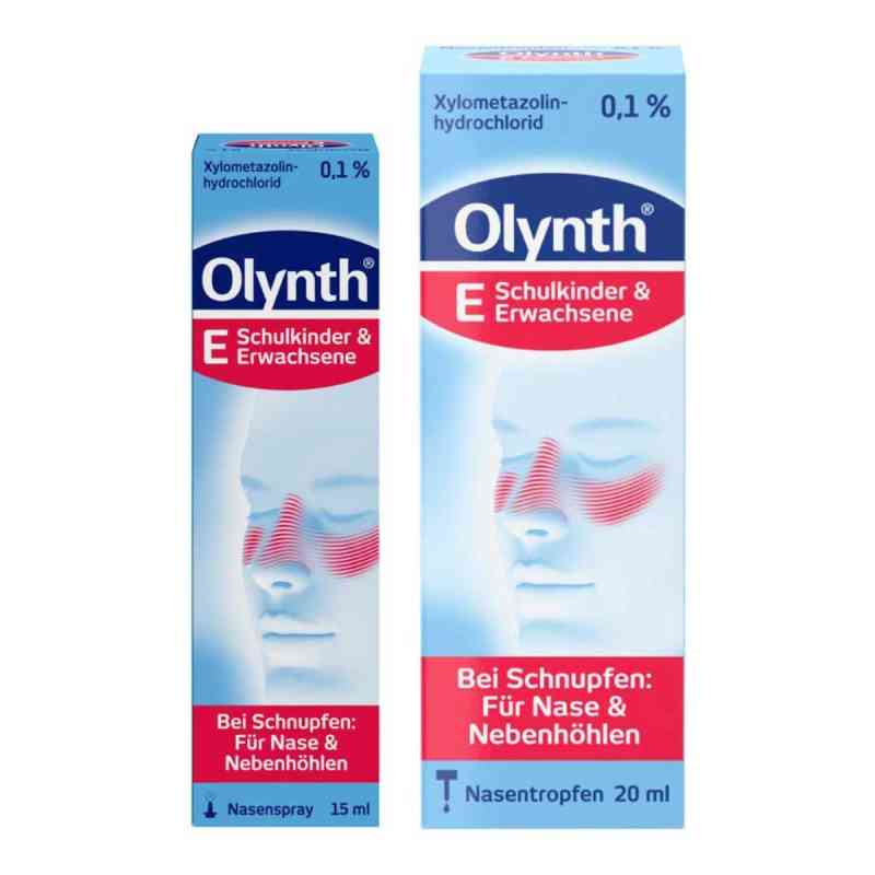 Olynth 0,1% 20 ml Nasentropfen + Olynth 0,1% 15 ml Nasenspray 1 Set von  PZN 08107812