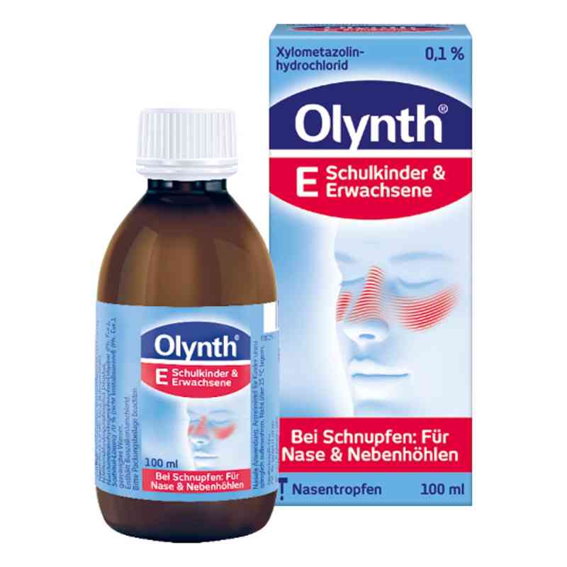 Olynth 0,1% Nasentropfen für Schulkinder und Erwachsene 100 ml von Kenvue Germany GmbH (OTC) PZN 02340438