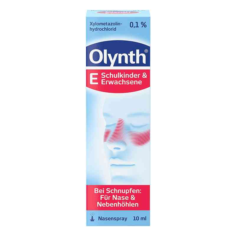 Olynth E 0,1 % Nasenspray Schulkinder und Erwachsene 10 ml von Kenvue Germany GmbH (OTC) PZN 02340421