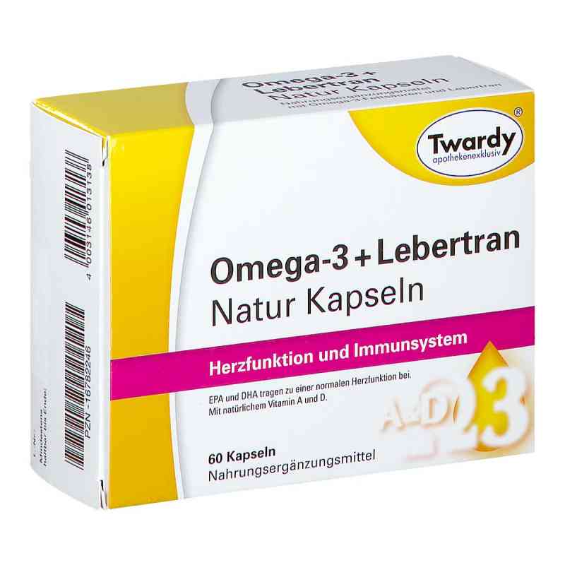 Omega-3 + Lebertran Natur Kapseln 60 stk von Astrid Twardy GmbH PZN 16782246
