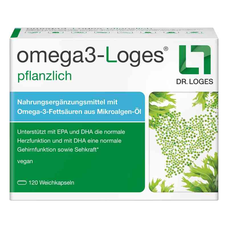 Omega3-Loges Kapseln pflanzlich  120 stk von Dr. Loges + Co. GmbH PZN 13980425