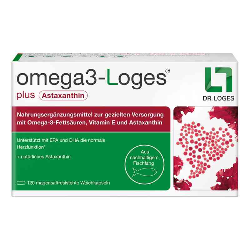Omega3-Loges plus Astaxanthin Kapseln 120 stk von Dr. Loges + Co. GmbH PZN 13360059