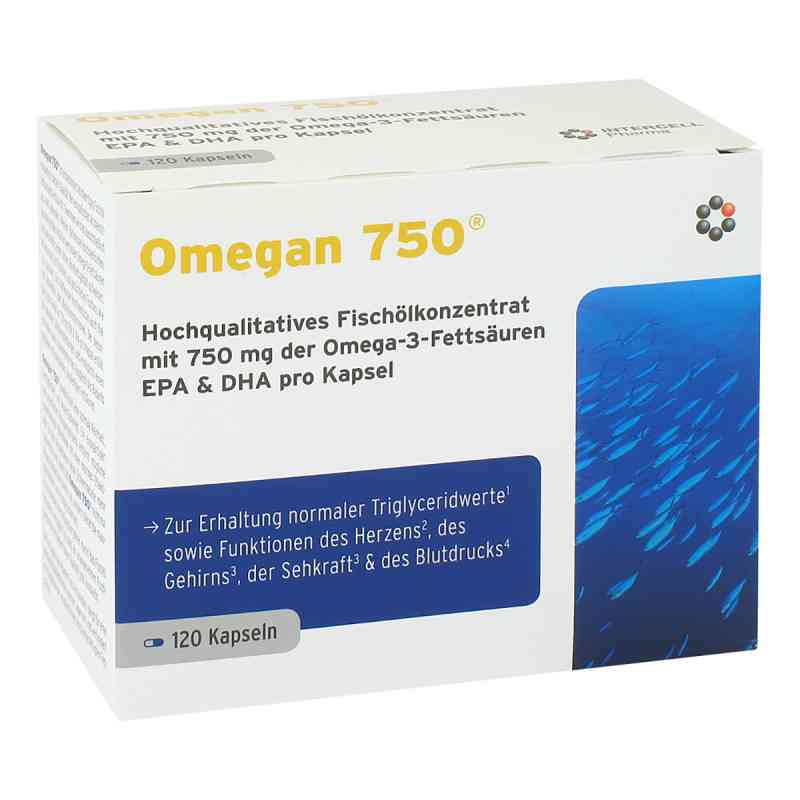 Omegan 750 Weichkapseln 120 stk von INTERCELL-Pharma GmbH PZN 11868658