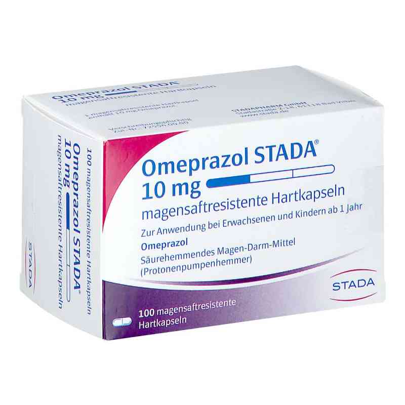 Omeprazol Stada 10 mg magensaftresist.Hartkapseln 100 stk von STADAPHARM GmbH PZN 03507892