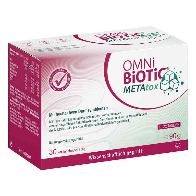 OMNi BiOTiC METAtox 30X3 g von INSTITUT ALLERGOSAN Deutschland (privat) GmbH PZN 17458393