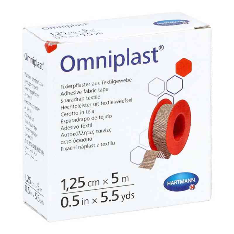 Omniplast Fixierpflaster Textilgew.1,25 cmx5 m 1 stk von PAUL HARTMANN AG PZN 11163308