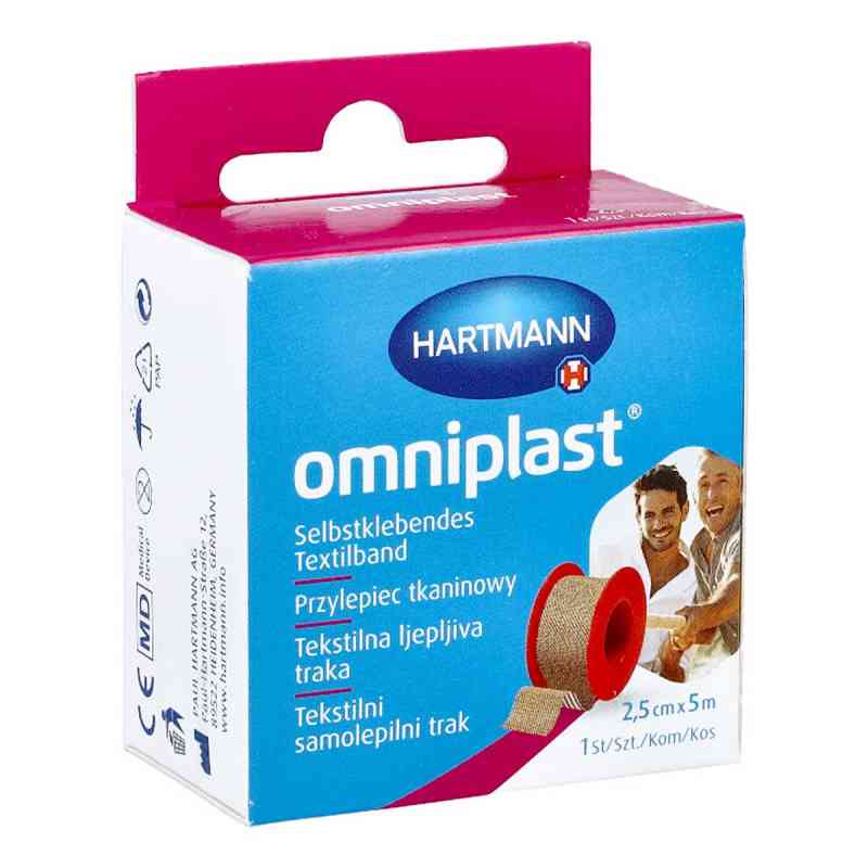 Omniplast Fixierpflaster Textilgew.2,5 Cmx5 M Otc 1 stk von PAUL HARTMANN AG PZN 16885874