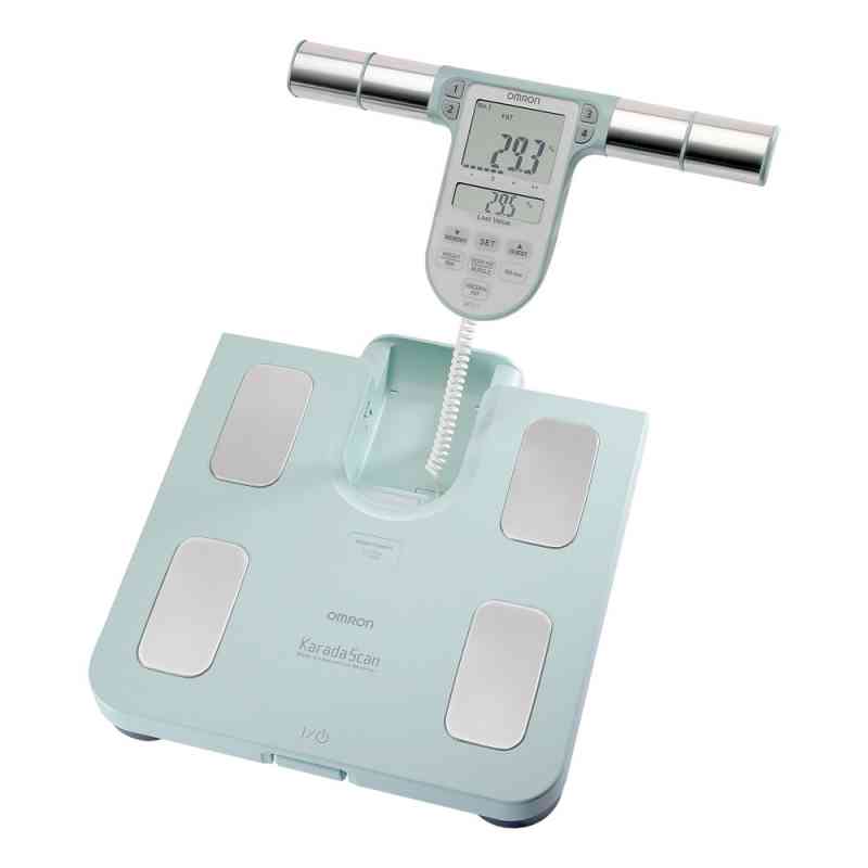 Omron BF 511 Körperfettwaage türkis 1 stk von HERMES Arzneimittel GmbH PZN 07280480