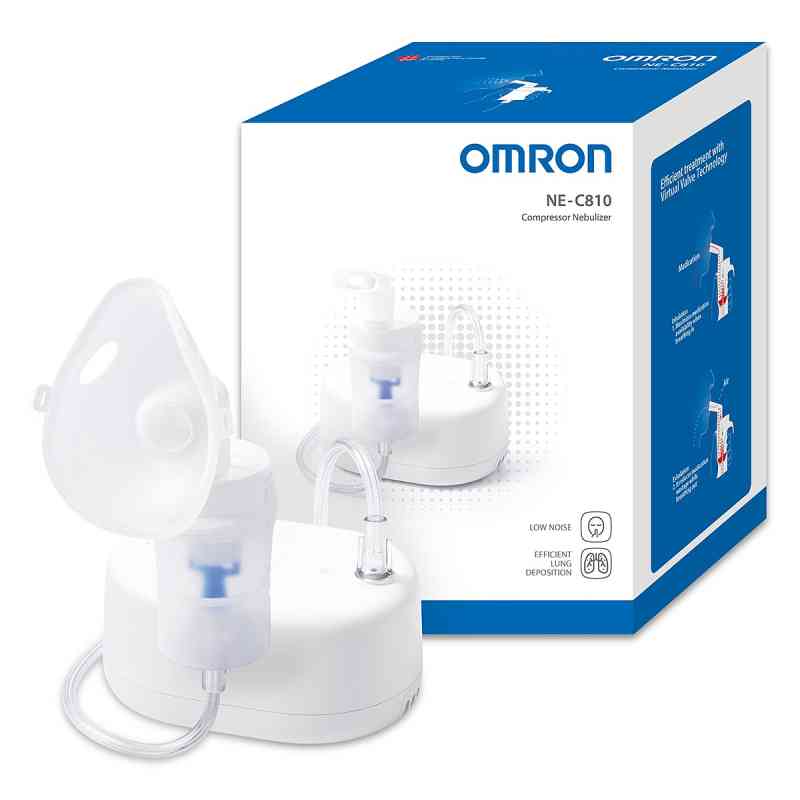 Omron NE-C810 Kompressor-Inhalationsgerät 1 stk von HERMES Arzneimittel GmbH PZN 19134861