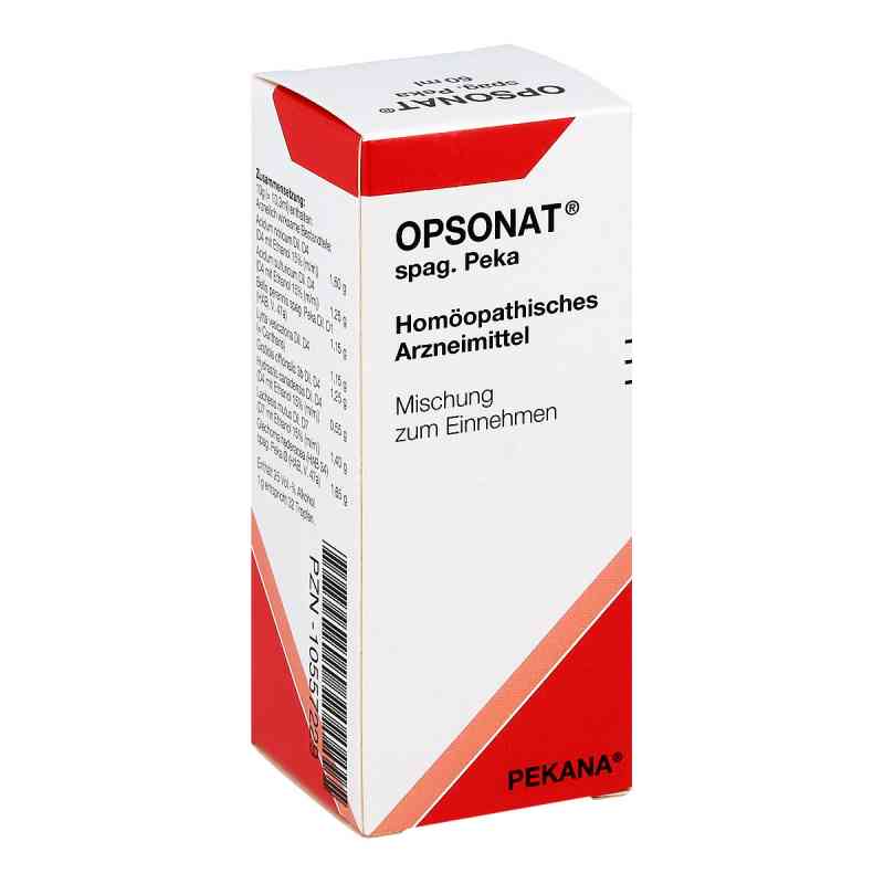 Opsonat spag.Peka Tropfen 60 ml von PEKANA Naturheilmittel GmbH PZN 10557229
