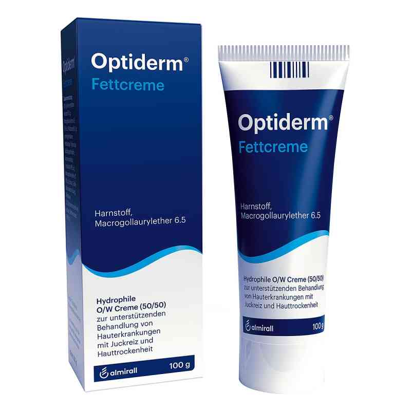 Optiderm Fettcreme 100 g von ALMIRALL HERMAL GmbH PZN 00789683