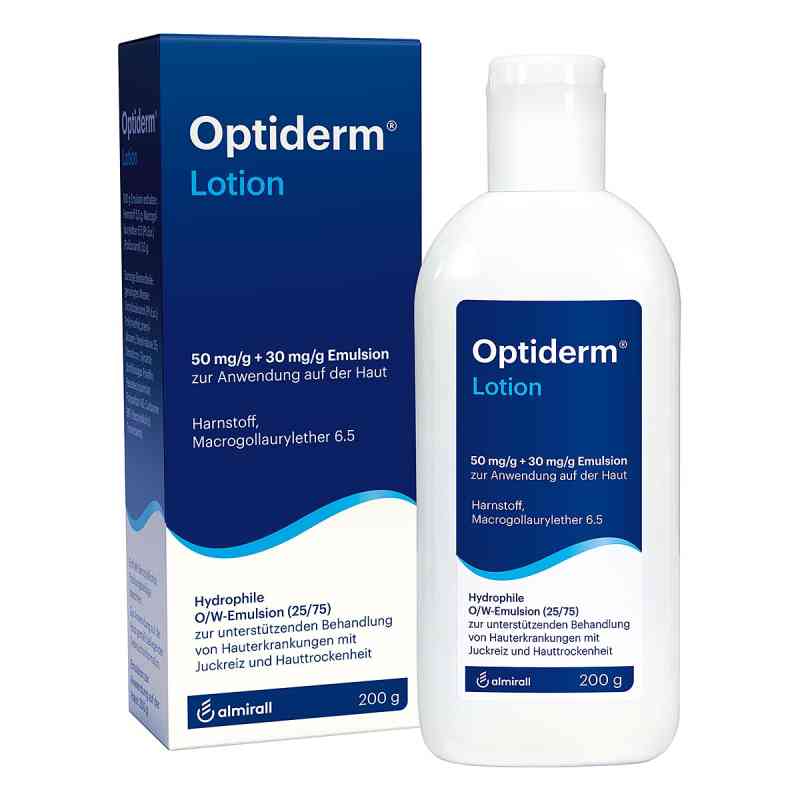 Optiderm Lotion 200 g von ALMIRALL HERMAL GmbH PZN 03103232