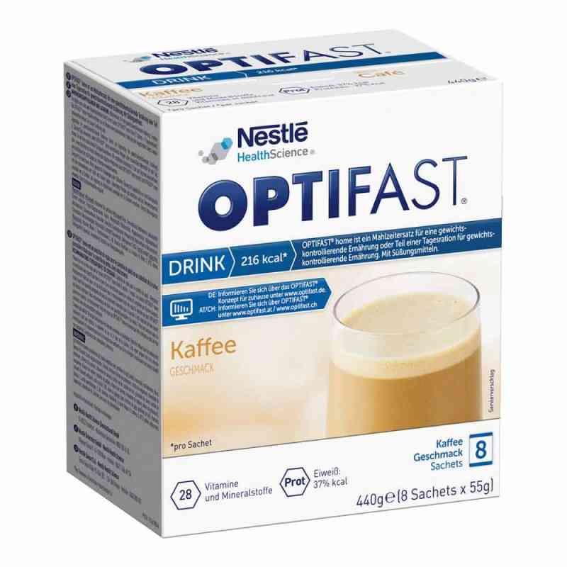 Optifast home Drink Kaffee Pulver 8X55 g von Nestle Health Science (Deutschla PZN 10267833