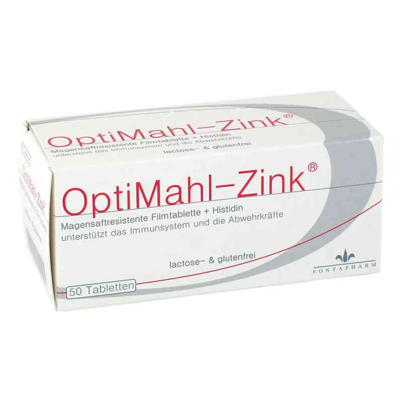 Optimahl Zink 15 mg Tabletten 50 stk von Fontapharm AG PZN 01691495