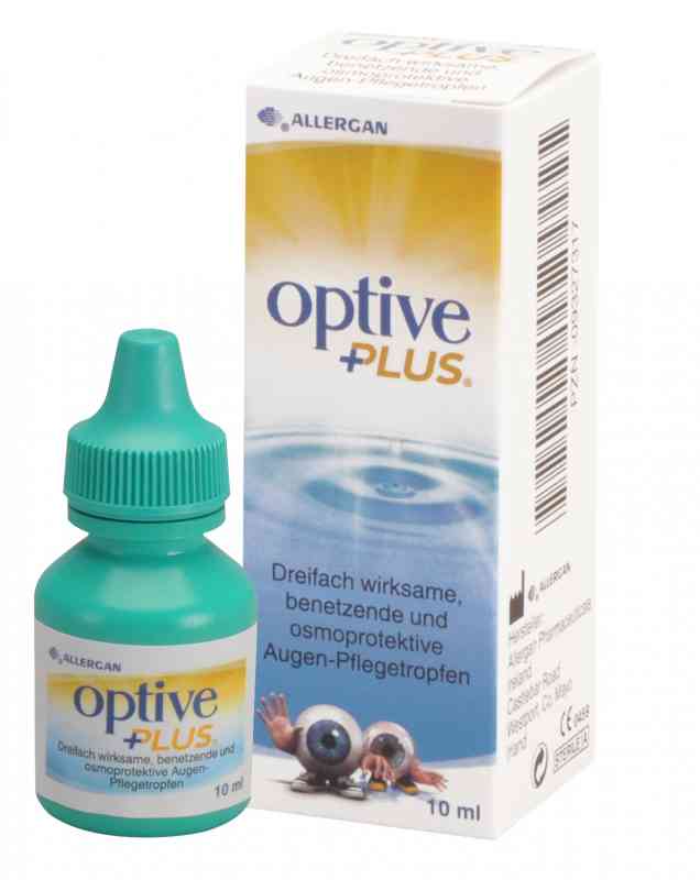 Optive Plus Augentropfen 10 ml von AbbVie Deutschland GmbH & Co. KG PZN 09327317