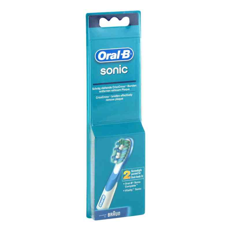 Oral B Aufsteckbürsten Sonic 2 stk von WICK Pharma - Zweigniederlassung PZN 04889565
