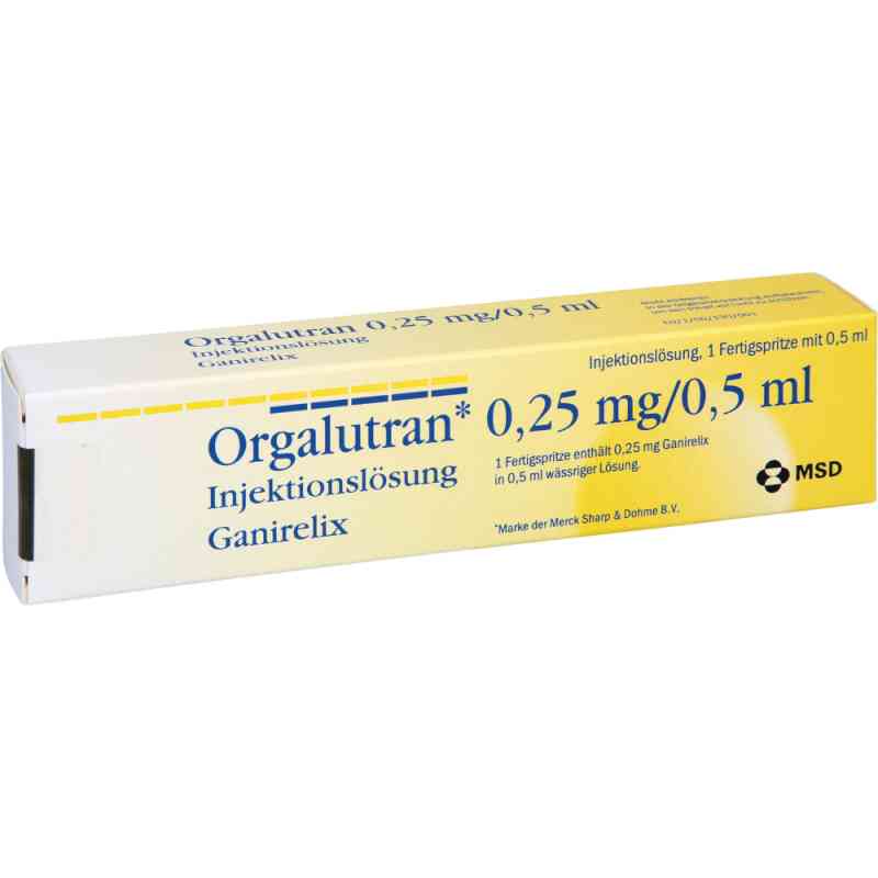 Orglu Orgalutran 0,25 mg/0,5 ml Fertigspritzen 1 stk