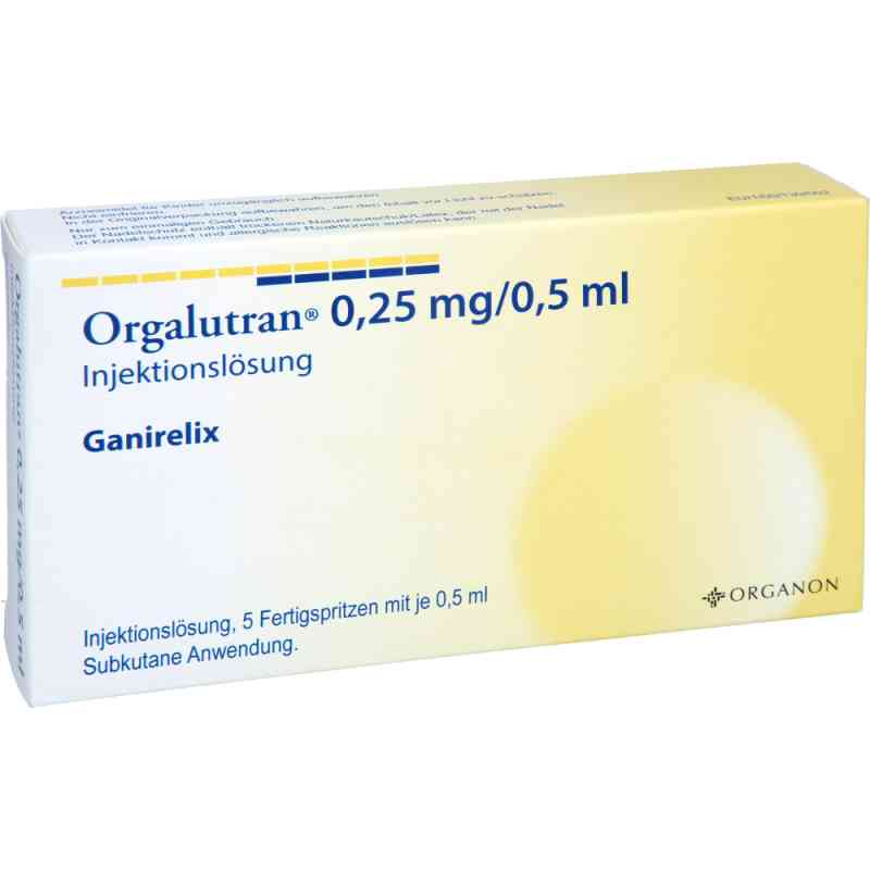 Orgalutran 0,25 mg/0,5 ml iniecto -lsg.i.e.fertigspr. 5X1 stk von ACA Müller/ADAG Pharma AG PZN 14160894