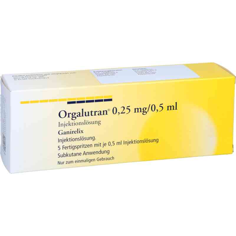 Orgalutran 0,25 mg/0,5 ml Injektionslösung 1X5 stk von axicorp Pharma GmbH PZN 01642924