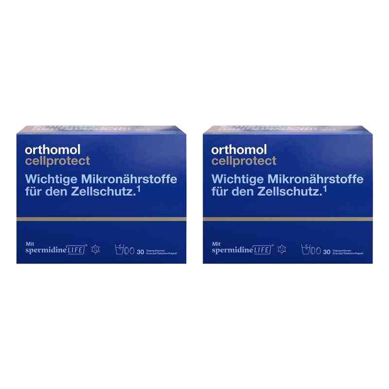 Orthomol Cellprotect Granulat/tabl./kapseln Kombi. 2x1 stk von Orthomol pharmazeutische PZN 08104594
