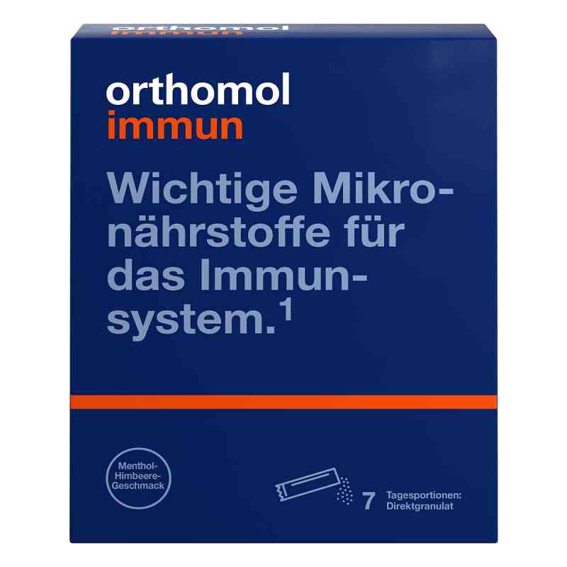 Orthomol Immun Direktgranulat Menthol-Himbeere 7 stk von Orthomol pharmazeutische PZN 08885943