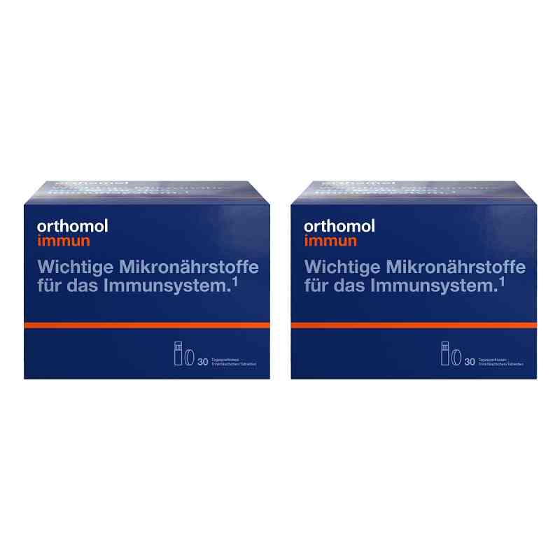 Orthomol Immun Trinkfläschchen/Tabletten 2x30 stk von Orthomol pharmazeutische PZN 08107677